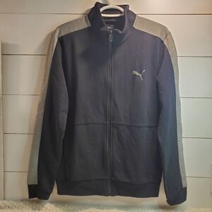 Puma long neck zipup sweater